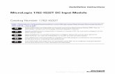 MicroLogix 1762-IQ32T DC Input Module Installation ...