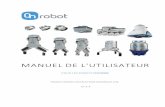 MANUEL DE L'UTILISATEUR - OnRobot