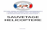 « INTERVENTIONS EN MILIEU AQUATIQUE » SAUVETAGE HELICOPTERE