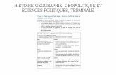 HISTOIRE-GEOGRAPHIE, GEOPOLITIQUE ET SCIENCES …