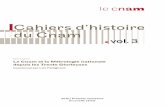 Cahiers d’histoire du Cnam - Cnam - HT2s - Histoire des
