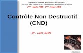 Contrôle Non Destructif (CND)