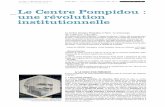 Le Centre Pompidou : une révolution institutionnelle