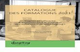 CATALOGUE DES FORMATIONS 2021 - legilog.fr