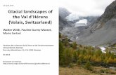 Glacial landscapes of the Val d’Hérens