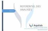 REFERENTIEL DES ANALYSES - labo-aquilab.fr