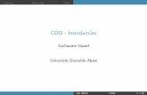 COO - Introduction