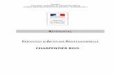 CAP Charpentier bois - France compétences
