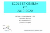 ECOLE ET CINEMA C2 2019-2020 - Académie de Montpellier
