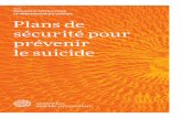 TROUSSE D’OUTILS POUR LA PRÉVENTION DU SUICIDE Plans de ...