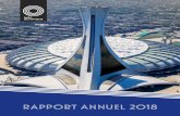 RAPPORT ANNUEL 2O18 - Parc olympique