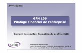 GFN 106 Pilotage Financier de l’entreprise