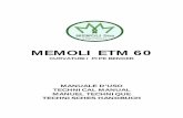 MEMOLI ETM 60 - Promac