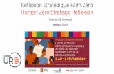 Hunger Zero Strategic Reflexion - Université Laval