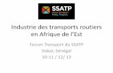 Industrie des transports routiers en Afrique de l’Est