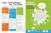 >des formations ÉNERGIES en Lorraine NOUVELLES, MÉTIERS D ...