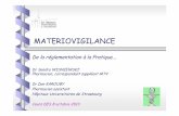 MATERIOVIGILANCE - Petit Fichier