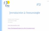 Introduction à l’immunologie - CHU Lille
