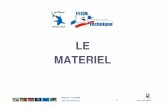 LE MATERIEL - blogplongee.fr