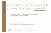 Agence Française de Développement document de travail