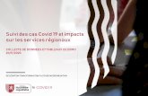 Suivi des cas Covid 19 et impacts sur les services régionaux