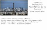 Thème 1: Dynamique territoriale de la France contemporaine