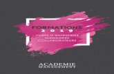 FORMATIONS 2019 - Académie Management