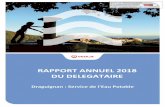 RAPPORT ANNUEL 2018 DU DELEGATAIRE