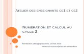 Calcul mental au cycle 3 - Académie de Versailles