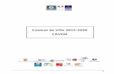 Contrat de Ville 2015 -2020 CAVEM - Var