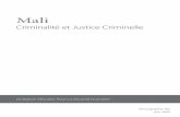 Mali : criminalité et justice criminelle
