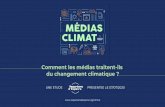Comment les médias traitent-ils du changement climatique