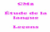etude de la langue CM2 leçons - lewebpedagogique.com