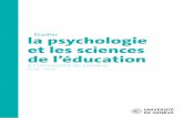 Étudier la psychologie et les sciences de l’éducation