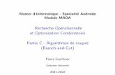 Recherche Opérationnelle et Optimisation Combinatoire ...