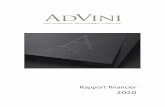 Rapport financier 2020 - advini.com