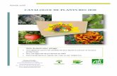 CATALOGUE DE PLANTS BIO 2018 13220 Châteauneuf - les ...