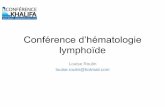 Conférence lymphoïde 1