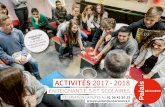 ACTIVITÉS 2017 - 2018 - Palais de la découverte