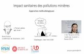 Impact sanitaires des pollutions minières