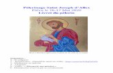 Pèlerinage Saint Joseph d’Allex Prévu le 16-17 Mai 2020 ...