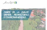 CHARTE DE LA QUALITE URBAINE, ARCHITECTURALE ET ...