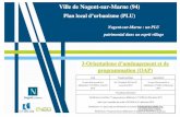 1 PLU de Nogent-sur-Marne - CITADIA Conseil - EVEN Conseil OAP