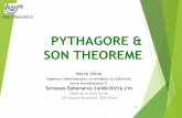 PYTHAGORE & SON THEOREME