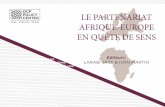 LE PARTENARIAT AFRIQUE-EUROPE EN QUÊTE DE SENS
