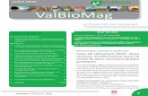 Juillet 2016 Newsletter ValBioMag