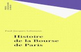 Histoire de la Bourse de Paris
