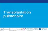 Transplantation pulmonaire - CME
