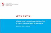 Présentation PowerPoint du projet long-COVID