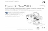 3A3338T, Manuel, Therm-O-Flow 200, Instructions-Pièces ...